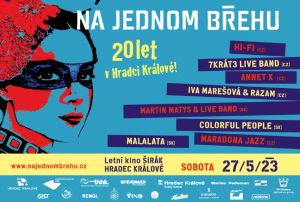 Festival Na jednom břehu v Hradci Králové.