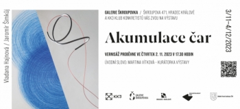 (vernisáž) Akumulace čar: Vladana Hajnová, Jaromír Šimkůj