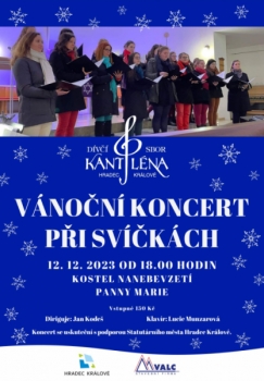 Dívčí sbor Kantiléna - koncert při svíčkách