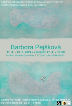 (vernisáž) Barbora Pejšková