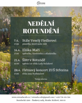 Nedělní Rotundění: Flétnový koncert ZUŠ Střezina
