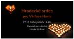 ZVEME: Hradec v neděli rozsvítí srdce pro Václava Havla