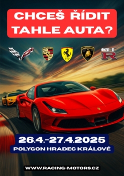 Racing Motors Day - přijď si užít supersporty