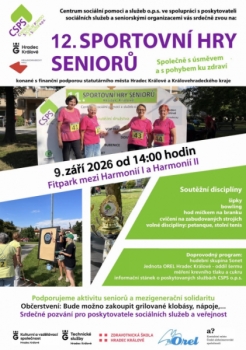 12. sportovní hry seniorů (Fitpark mezi Harmonií I a Harmonií II)