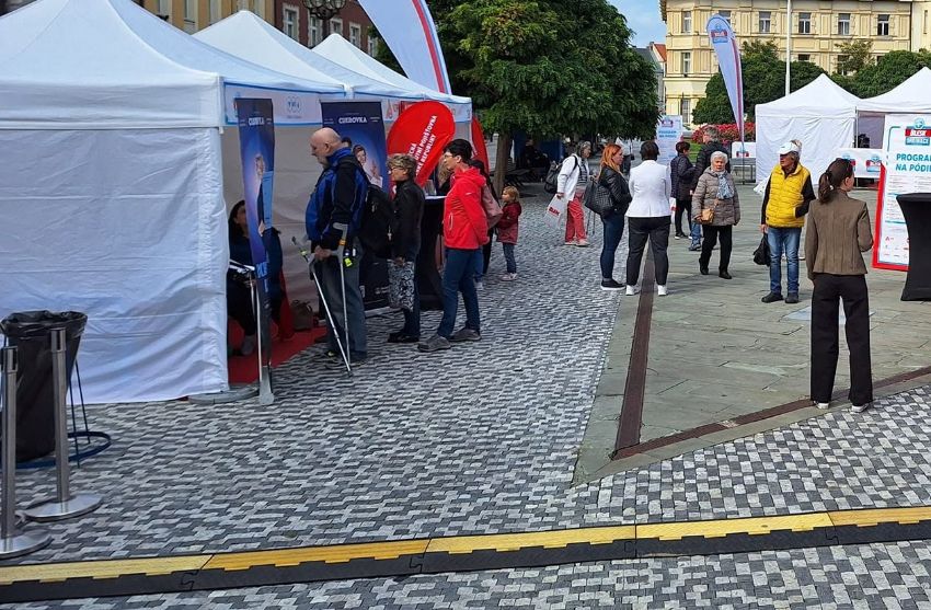 Ordinace pod širým nebem.